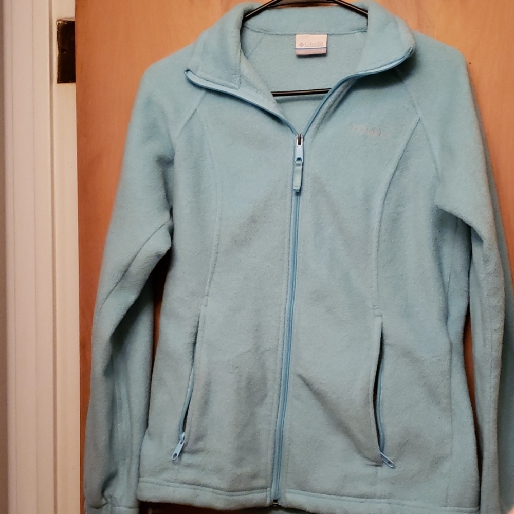 Columbia fleece zip up jacket